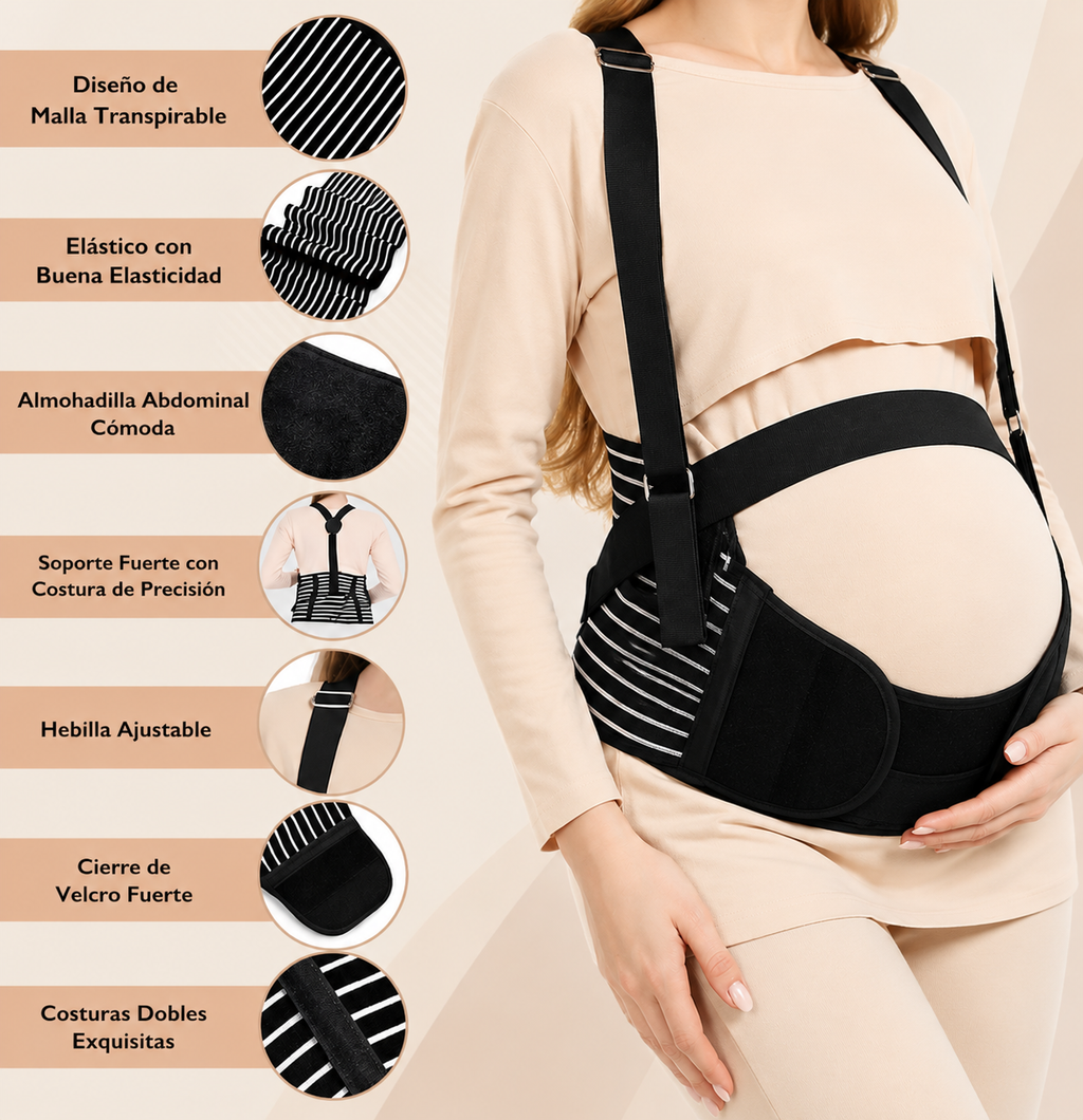 MamáComfort: soporte adicional para tu barriga, pensado para que puedas vivir tu embarazo con más comodidad.